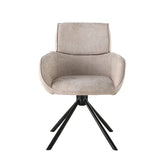 Marta Esszimmerstuhl - Beige Chenille